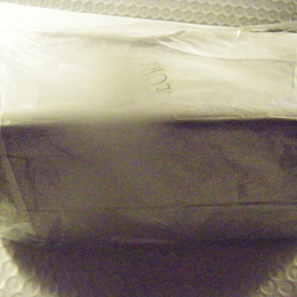 Victoria's Secret Fashion Show Cosmetic Case Black and Clear Gold Wings  NWT - Picture 10 of 11